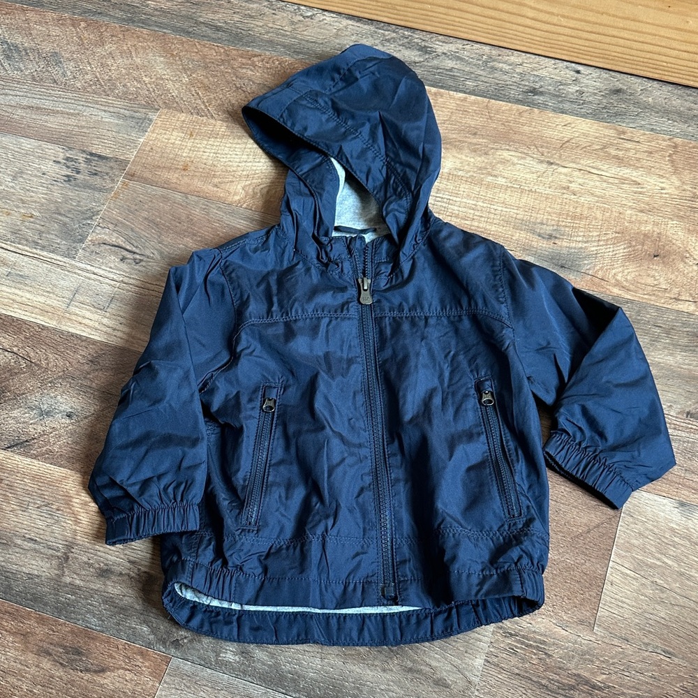 GAP Kids Dark Blue Raincoat with Hood